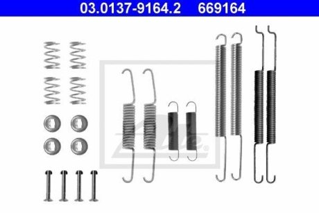 Комплектующие, тормозная колодка ATE 03013791642