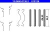 Комплектующие, колодки дискового тормоза ATE 13.0460-0136.2 (фото 1)
