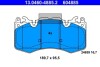 Гальмівні колодки, дискові ATE 13.0460-4885.2 (фото 1)