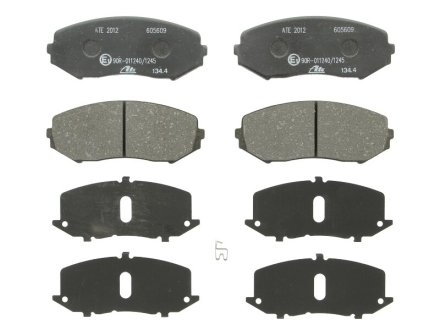 Колодки гальмівні дискові, комплект ATE 13.0460-5609.2