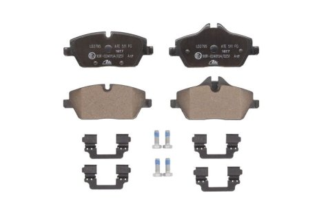 Колодки гальмівні дискові, комплект ATE 13.0470-2795.2