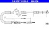 Трос, стояночная тормозная система ATE 24.3727-0136.2 (фото 1)