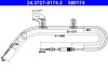 Трос, стояночная тормозная система ATE 24.3727-0174.2 (фото 1)