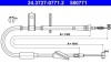 Трос, стояночная тормозная система ATE 24.3727-0771.2 (фото 1)