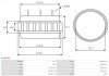 Обмотка генератора AUTO STARTER AS2026S (фото 2)