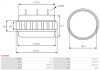 Обмотка генератора AUTO STARTER AS3058S (фото 2)