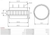 Обмотка генератора AUTO STARTER AS3059S (фото 2)