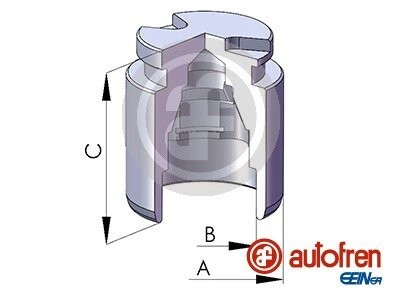 Поршень, корпус скобы тормоза AUTOFREN D025115