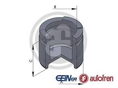 Поршень, корпус скобы тормоза AUTOFREN D025458