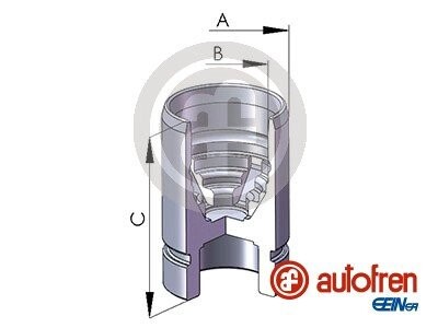 Елементи гальмівного супорта AUTOFREN D025522 (фото 1)