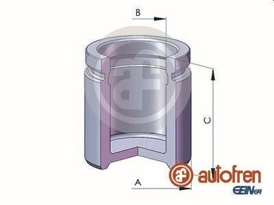 Поршень гальм. супорта задн. (Dac 32x44mm) Daewoo Nubira 97- AUTOFREN D025581