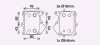 Радиатор масляный Ford Tranzit 2,2TDCI 08>, PSA Jumper Boxer 2,2HDI 06> AVA AVA COOLING FD3625 (фото 1)