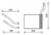 Радиатор отопителя салона Ford Mondeo IV Galaxy S-max AC+ AVA AVA COOLING FD6464 (фото 1)