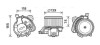 Электродвигатель, вентиляция салона AVA COOLING FT8433 (фото 1)