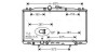 Радиатор охлаждения двигателя Honda Accord 2,4i 03>08 MT6 AT5 AC+/- AVA AVA COOLING HD2179 (фото 1)