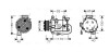 Компрессор кондиционера Honda Civic 1,8i 06> AVA AVA COOLING HDAK208 (фото 1)