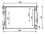Радіатор, Система охолодження двигуна AVA COOLING HYA2276 (фото 1)