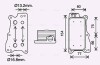 Радиатор масляный MB E211, E212, S221, ML164, GL164 AVA AVA COOLING MS3688 (фото 1)