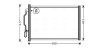Радіатор кодиціонера AVA COOLING MSA5605 (фото 1)