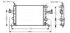 Радиатор охлаждения двигателя Opel Corsa C Combo 1,0-1,4i 00>07 AVA AVA COOLING OLA2303 (фото 1)