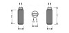 Осушувач, Система кондиціонування повітря AVA COOLING OLD288 (фото 1)