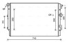 Радіатор, Система охолодження двигуна AVA COOLING VN2362 (фото 1)