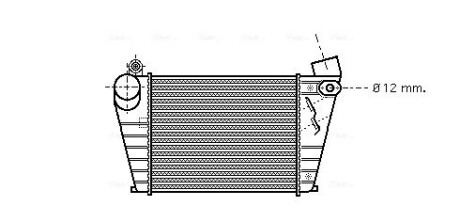 Радіатор охолодження повітря (Інтеркулер) AVA COOLING VNA4200