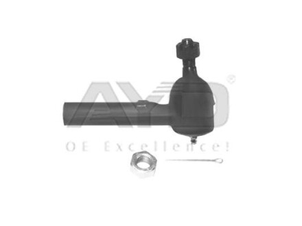 Наконечник рулевой (кон 12.4*15.25 L=114mm) CHRYSLER NEON (-06), PT CRUISER (-10) (91-06505) AYD 9106505