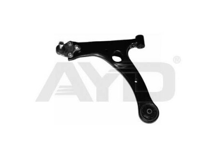 Рычаг подвески передн лев (кон 15*18) TOYOTA AVENSIS (T25) (-08), COROLLA (E12) (06-) (97-05506) AYD 9705506