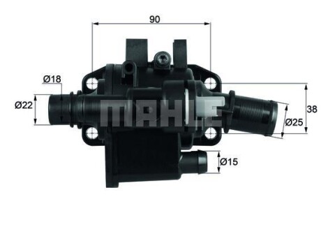 Термостат, охлаждающая жидкость BEHR TH 42 83