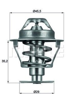 Термостат, охлаждающая жидкость BEHR TX 81 89D