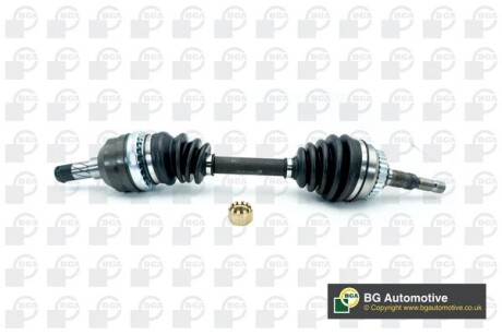 Піввісь Astra/Vectra/Zafira 1.8-2.5 96-11 (33/34) 597mm Л. BGA DS9508LA