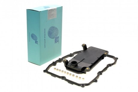 Комплект масляного фильтра коробки передач для автоматической коробки передач, с прокладкой масляного поддона BLUE PRINT ADV182171 (фото 1)