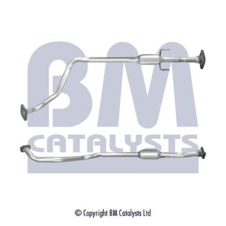 Труба выхлопного газа BM CATALYSTS BM50285