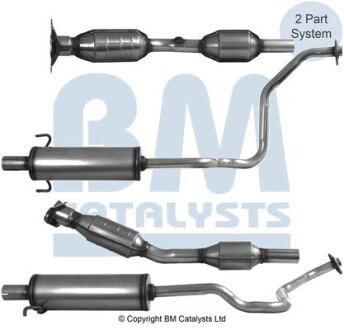 Катализатор BM CATALYSTS BM91617H (фото 1)