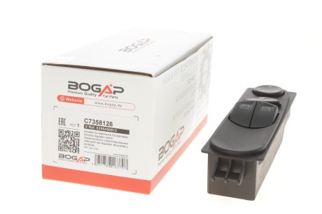 Кнопка склопідіймача BOGAP C7358126