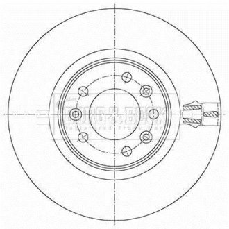 Гальмiвнi диски BORG&BECK BBD5469