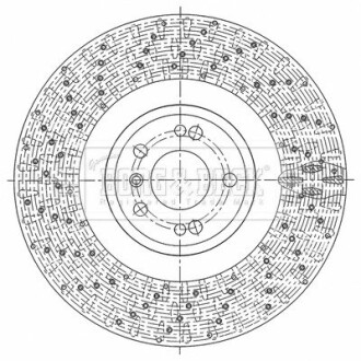 Гальмiвнi диски BORG&BECK BBD6113S