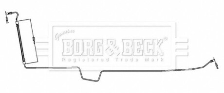 Гальмiвний шланг BORG&BECK BBH8797