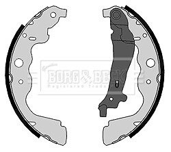 Гальмiвнi колодки барабаннi BORG&BECK BBS6399