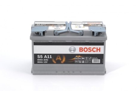 Акумуляторна батарея 80А BOSCH 0 092 S5A 110