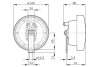 Звуковой сигнал BOSCH 0 320 226 004 (фото 3)