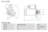 Стартер BOSCH 0 986 023 920 (фото 1)