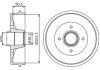 Барабан тормозной DACIA/RENAULT Logan с ABS \'\'04->> BOSCH 0 986 477 210 (фото 2)