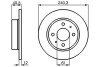 Тормозной диск BOSCH 0 986 478 368 (фото 1)