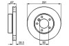 Тормозной диск BOSCH 0 986 478 691 (фото 1)