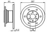 Тормозной диск BOSCH 0 986 478 742 (фото 1)