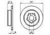 Тормозной диск BOSCH 0 986 479 023 (фото 1)