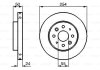 Тормозной диск BOSCH 0 986 479 231 (фото 1)