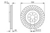 Тормозной диск BOSCH 0 986 479 648 (фото 1)